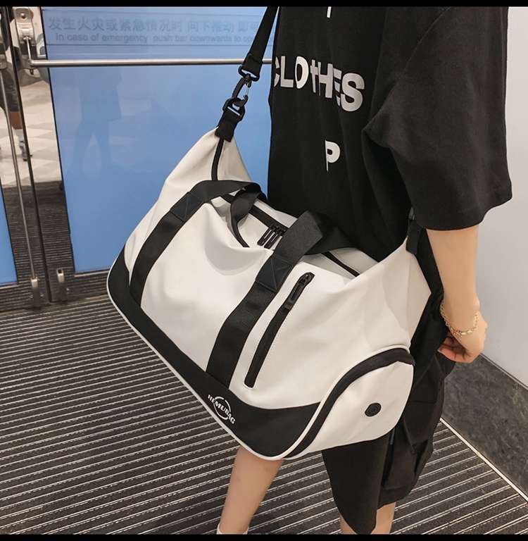 大容量シンプルボストンバッグ 修学旅行 30L