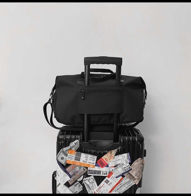 大容量シンプルボストンバッグ 修学旅行 30L