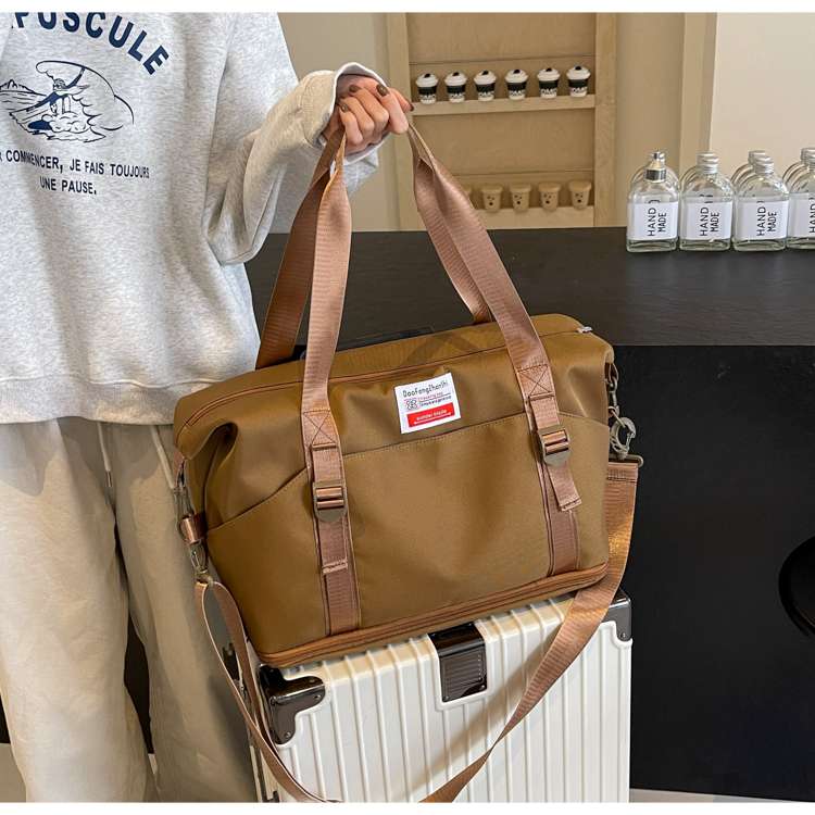 軽量大容量 ボストンバッグ 拡張可能 40L