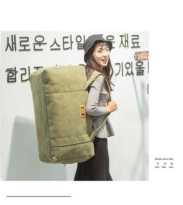 多機能型大容量ボストンバッグ 25L 55L