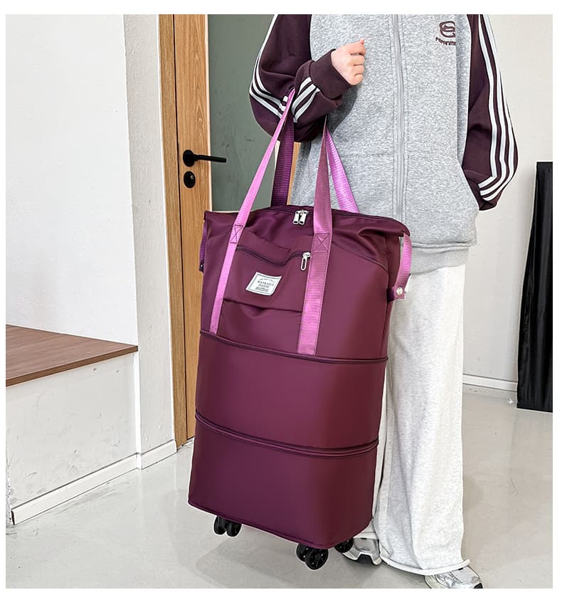 ボストンバッグ 伸縮自在トラベルボストン