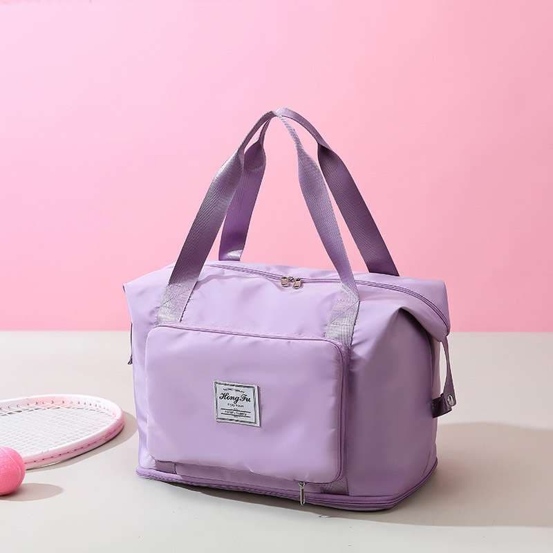 パステルカラー 大容量軽量ボストンバッグ 35L