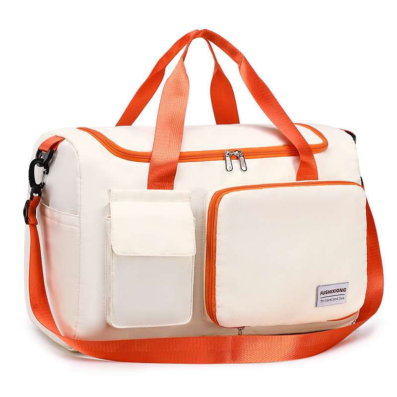 大容量マルチポケットボストンバッグ 30L