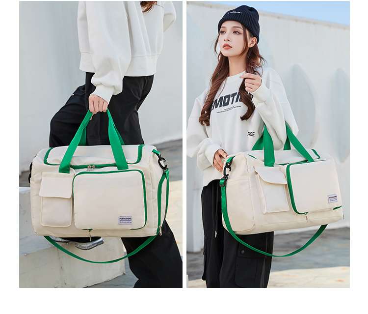 大容量マルチポケットボストンバッグ 30L