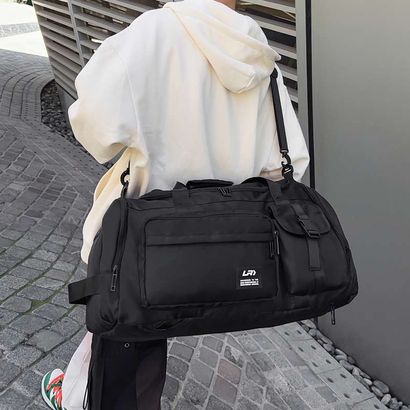 大容量マルチポケットボストンバッグ 35L