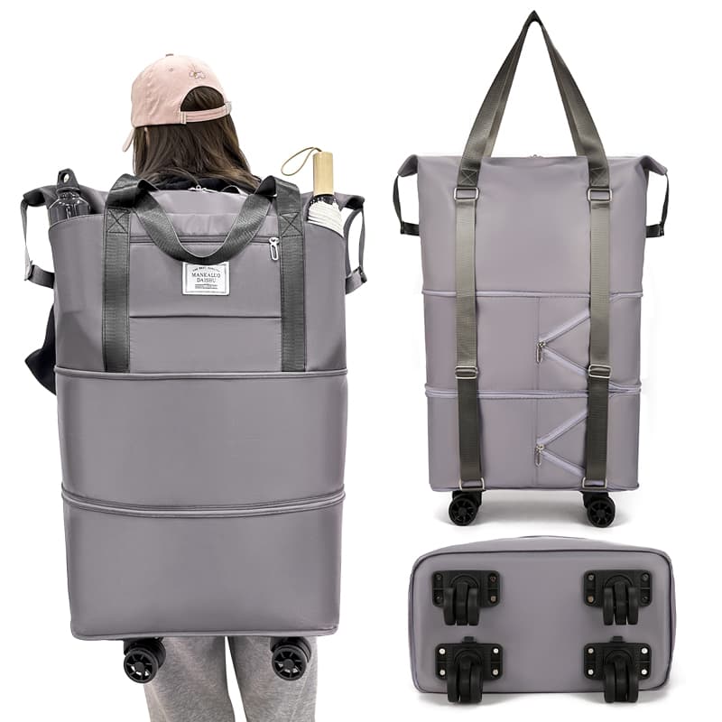 ボストンバッグ 伸縮自在トラベルボストン