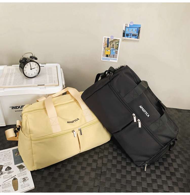 スポーティボストンバッグ パステルカラーの4色展開 25L