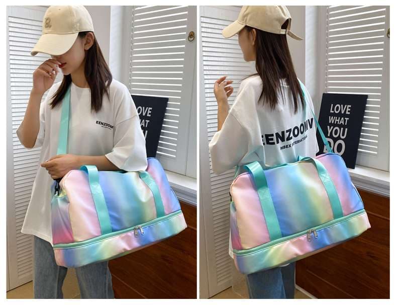 パステルグラデーションボストンバッグ 35L