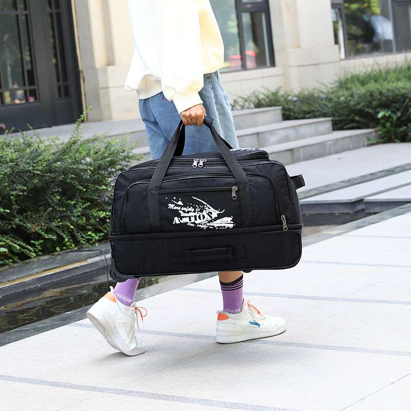 多機能キャリーボストンバッグ