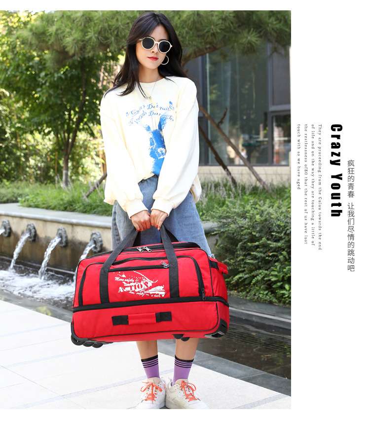 多機能キャスター付きボストンバッグ 40L 65L 95L