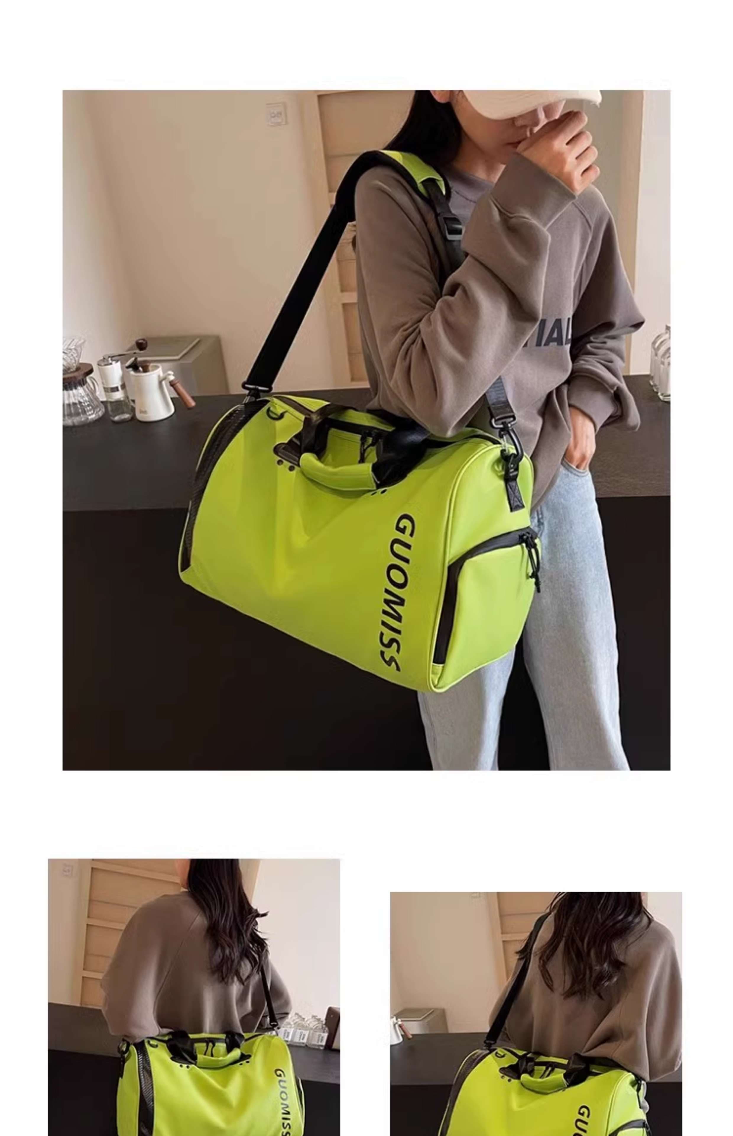 スタイリッシュ スポーツ ボストンバッグ 25L