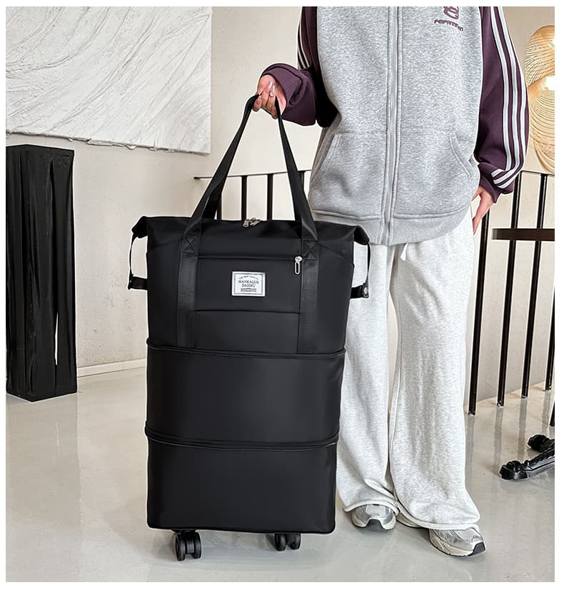 ボストンバッグ 伸縮自在トラベルボストン