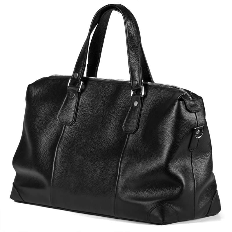 上質レザー仕様の大容量ボストンバッグ