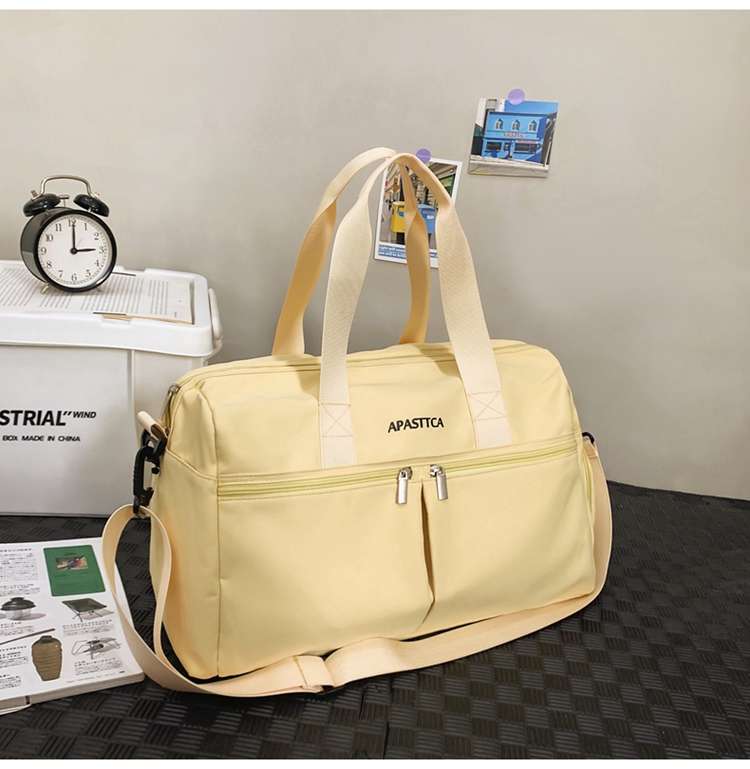 スポーティボストンバッグ パステルカラーの4色展開 25L