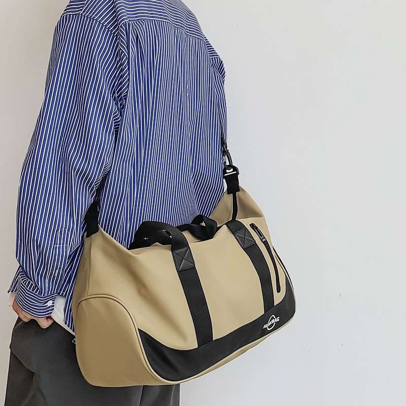 大容量シンプルボストンバッグ 修学旅行 30L