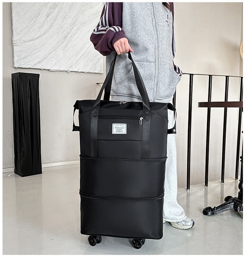 ボストンバッグ 伸縮自在トラベルボストン