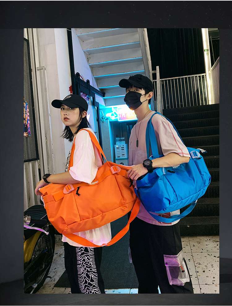 大容量スポーティボストンバッグ 25L 旅行用