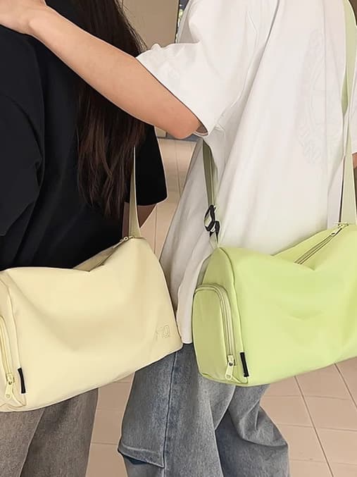 ボストンバッグ 軽やか旅行ミニボストン パステルカラー 4色展開