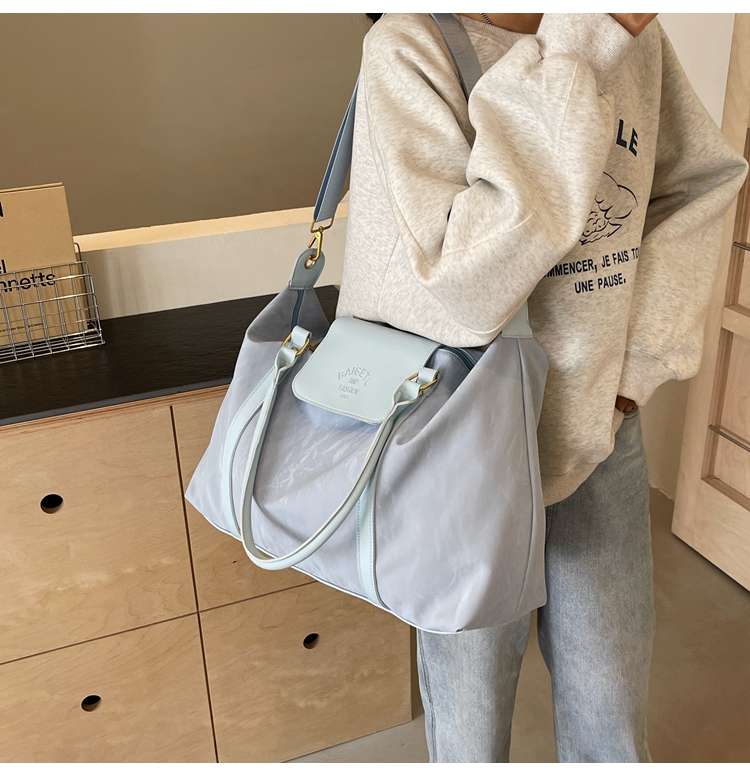大容量ソフトレザー旅行用ボストンバッグ 20L