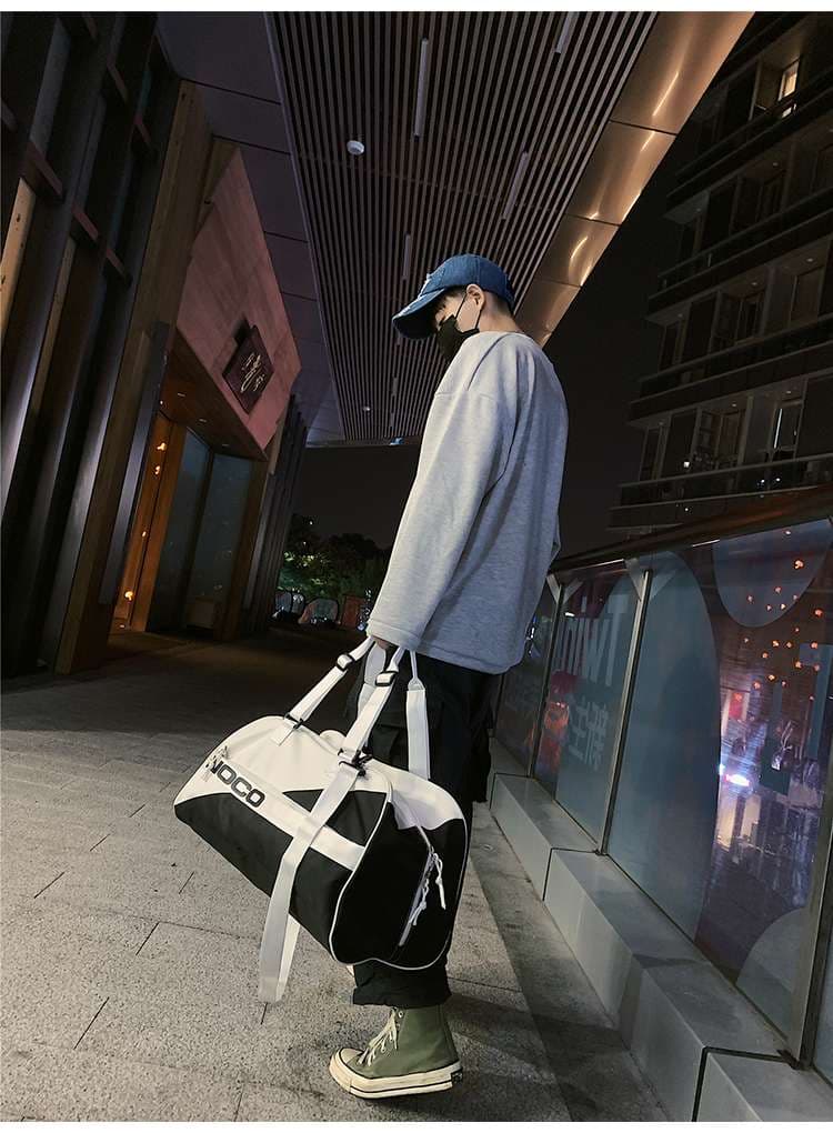 スタイリッシュ ボストンバッグ 35L 旅行用