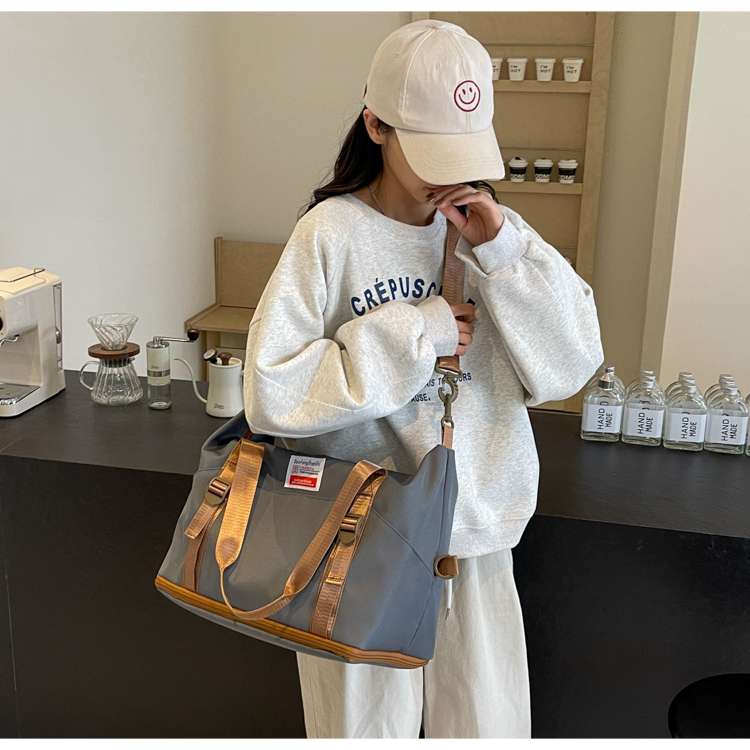 軽量大容量 ボストンバッグ 拡張可能 40L