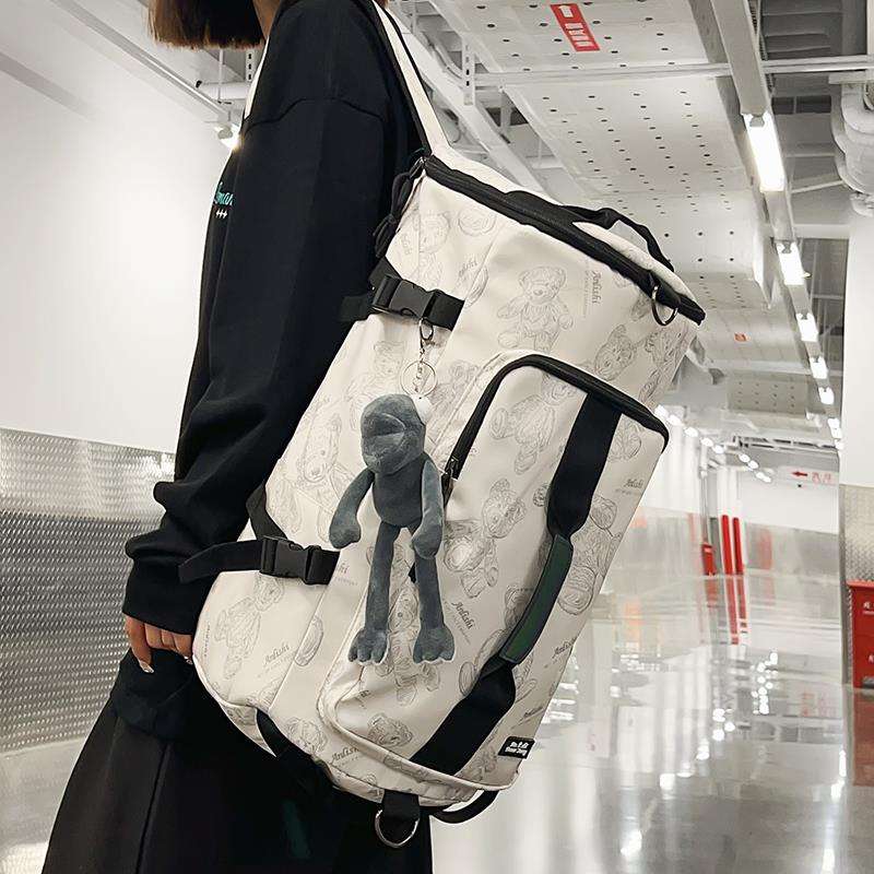 キャラクター柄大容量ボストンバッグ 40L