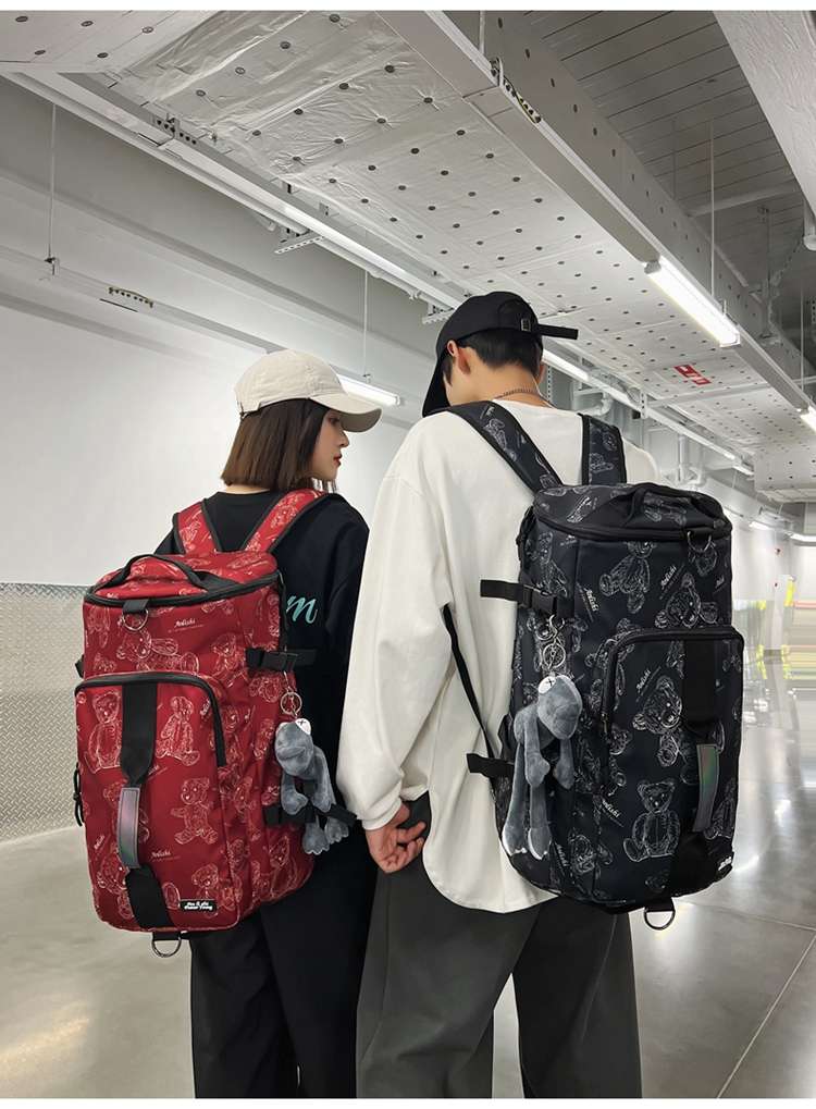 キャラクター柄大容量ボストンバッグ 40L