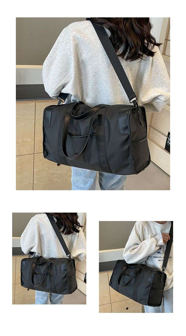 洗練デザインの大容量ボストンバッグ 20L