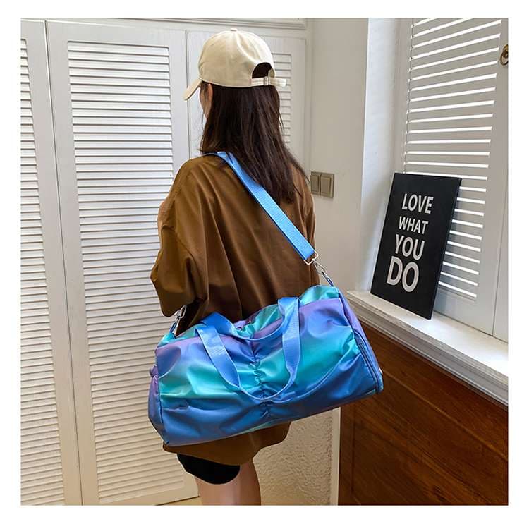 虹色パステル ボストンバッグ 25L
