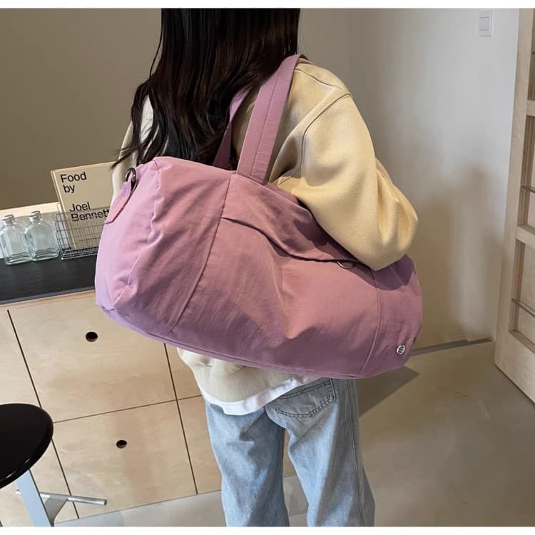 多機能キャンバスボストンバッグ 15L