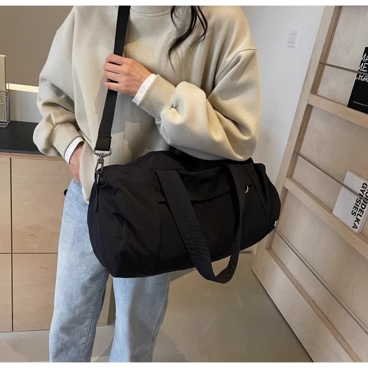 多機能キャンバスボストンバッグ 15L