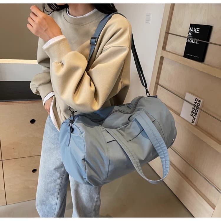 多機能キャンバスボストンバッグ 15L