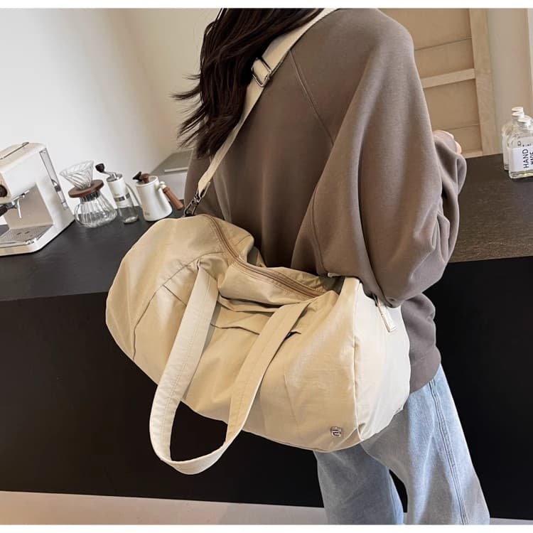 多機能キャンバスボストンバッグ 15L