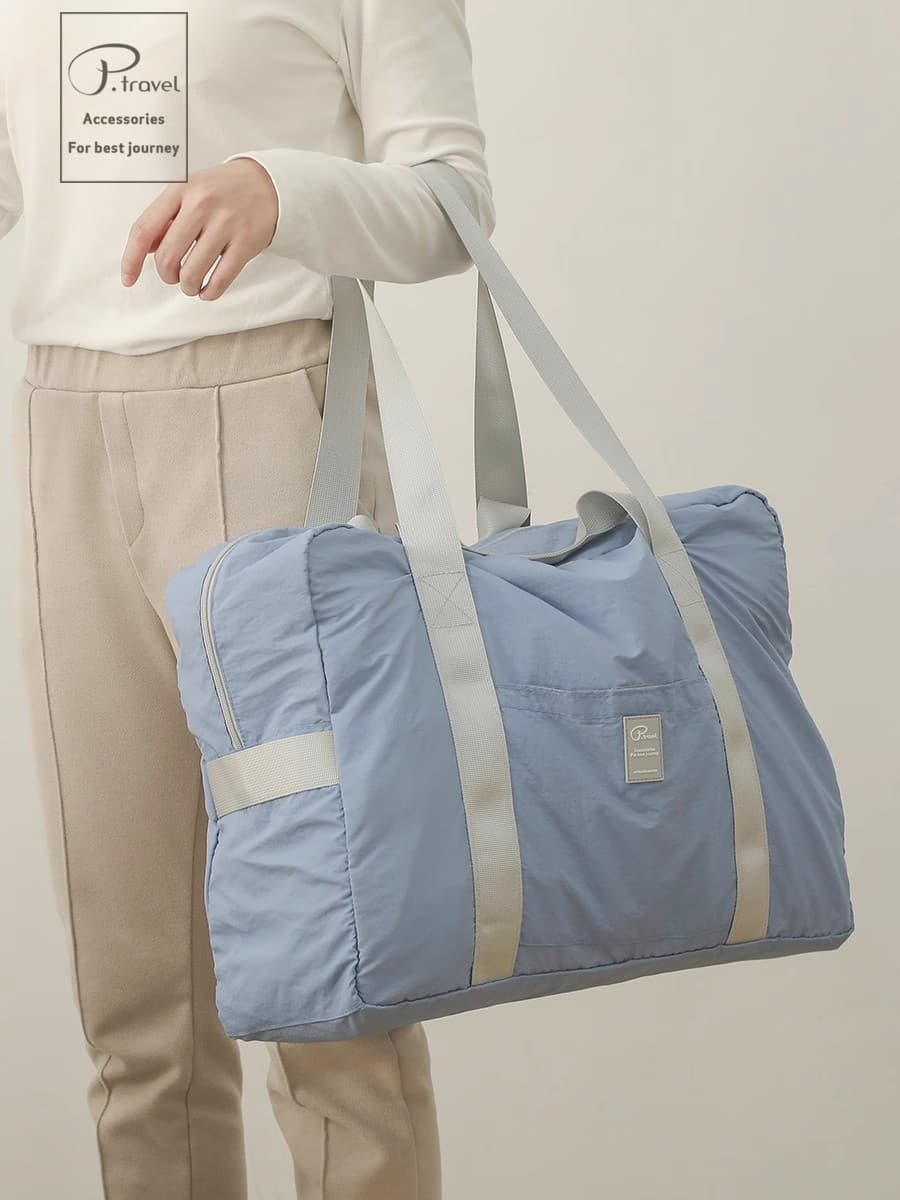 軽量折りたたみ式トラベルボストンバッグ 25L