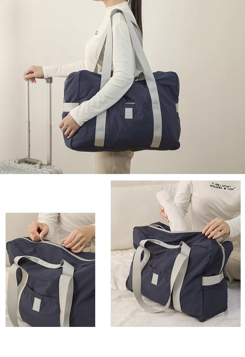 軽量折りたたみ式トラベルボストンバッグ 25L