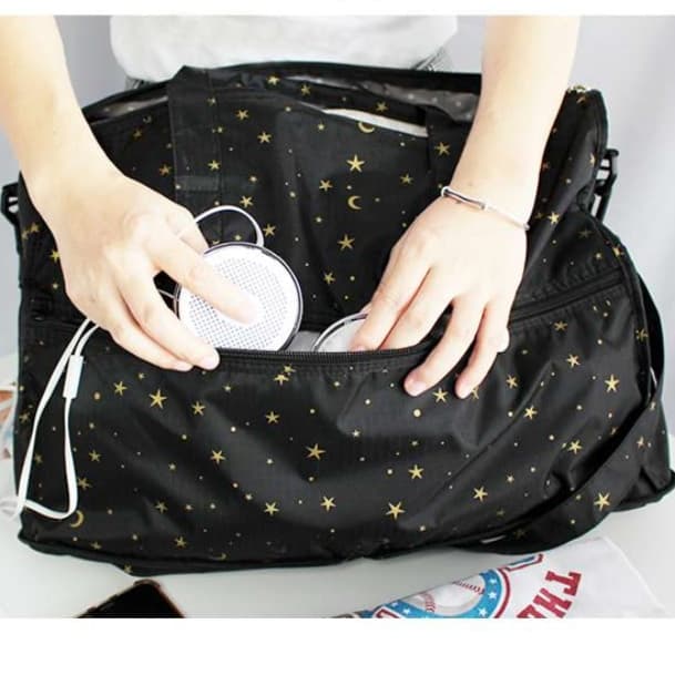 星柄トラベルボストンバッグ 25L 40L
