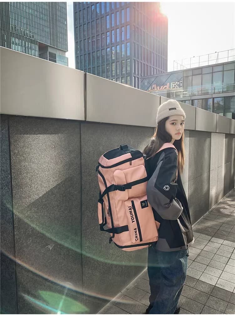 多機能スポーツボストンバッグ 旅行用 大容量 55L