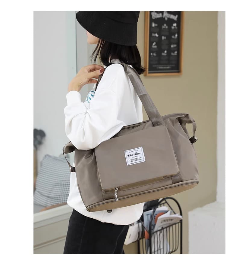 多機能ボストンバッグ 旅行用大容量トートバッグ 25L