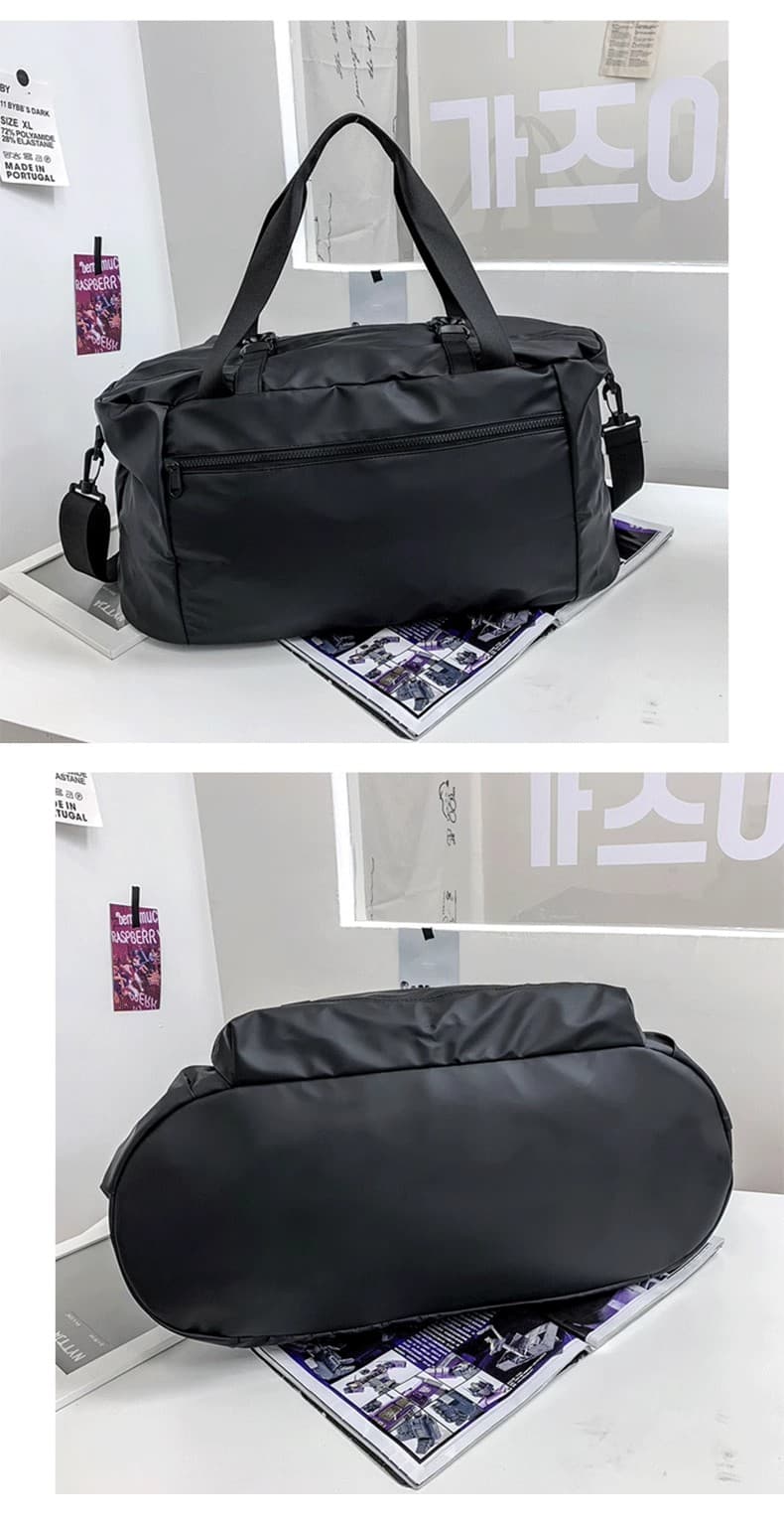 軽量防水ボストンバッグ キャラチャーム付き 30L
