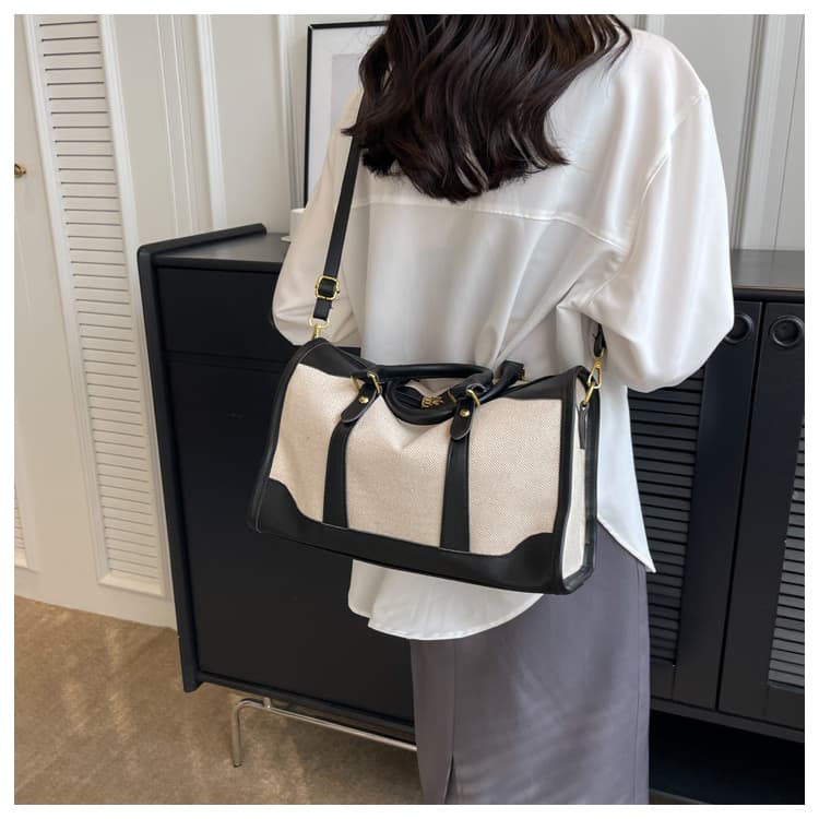 2トーンキャンバスボストンバッグ 5L 20L