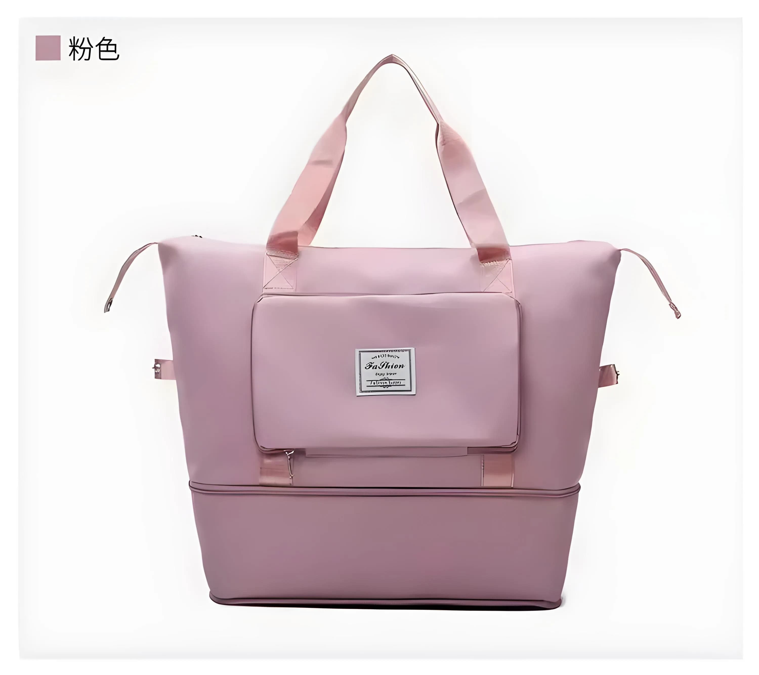 パステルカラー 大容量軽量ボストンバッグ 35L