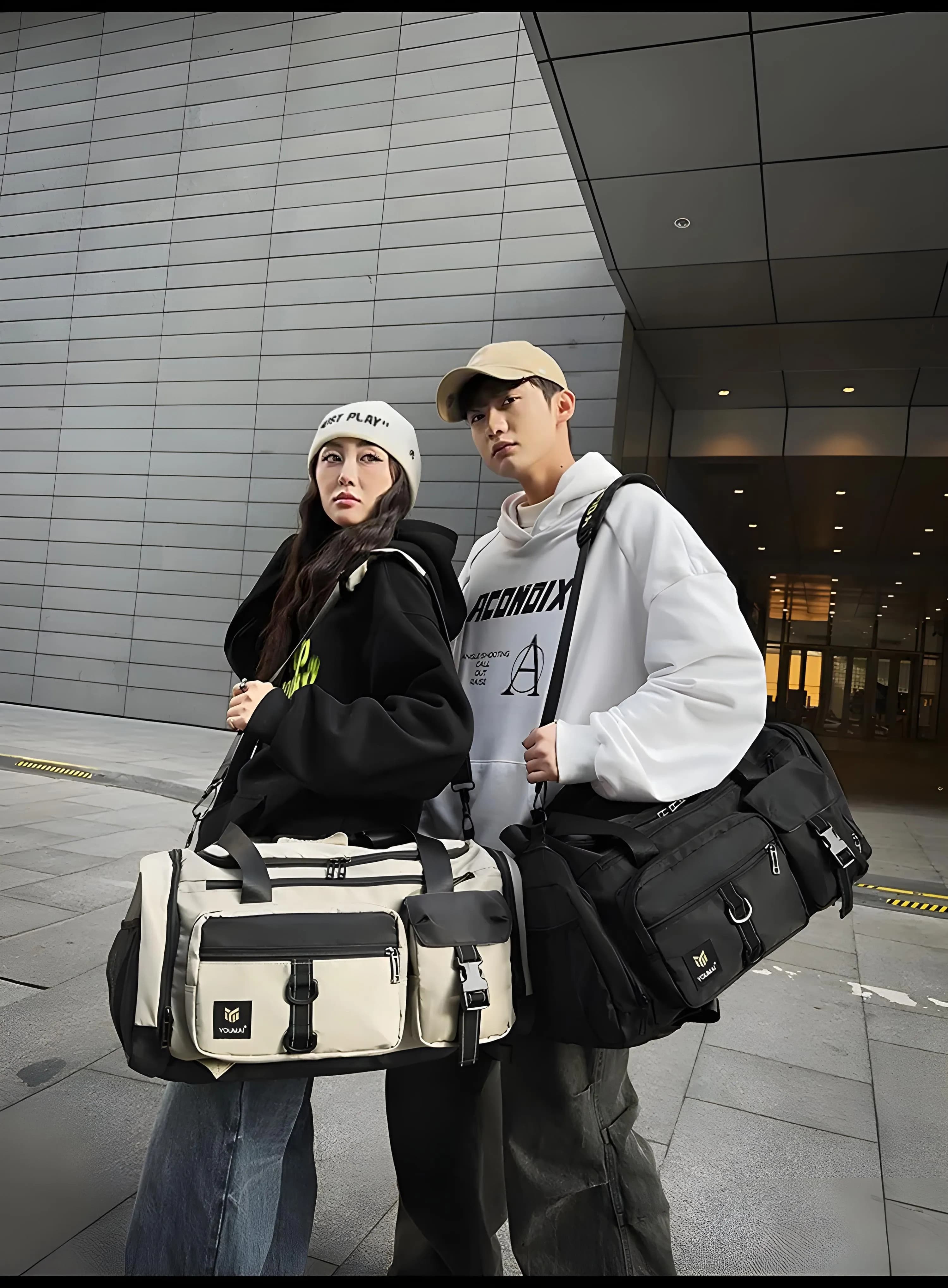 多機能トラベルボストンバッグ 35L