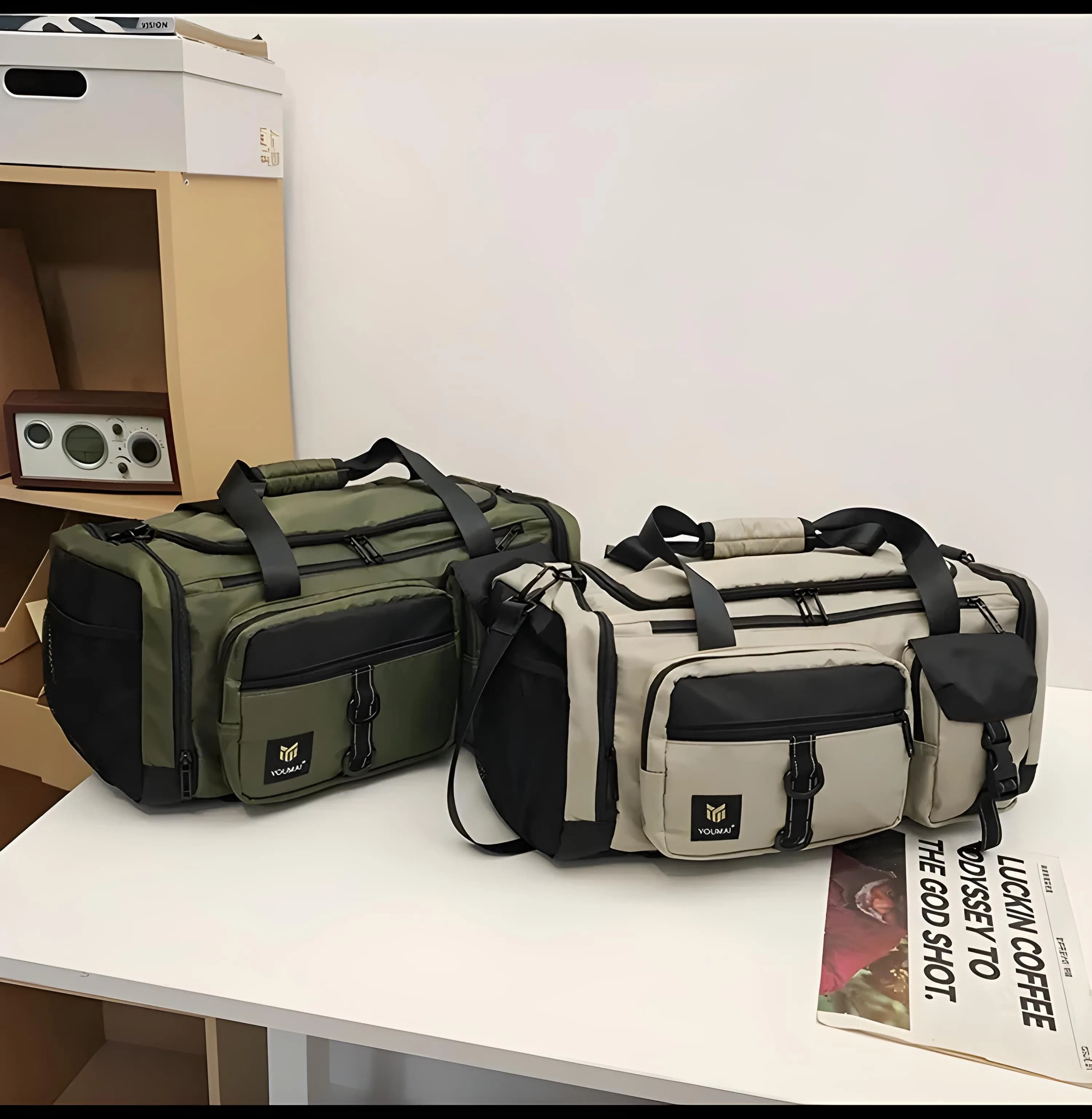 多機能トラベルボストンバッグ 35L