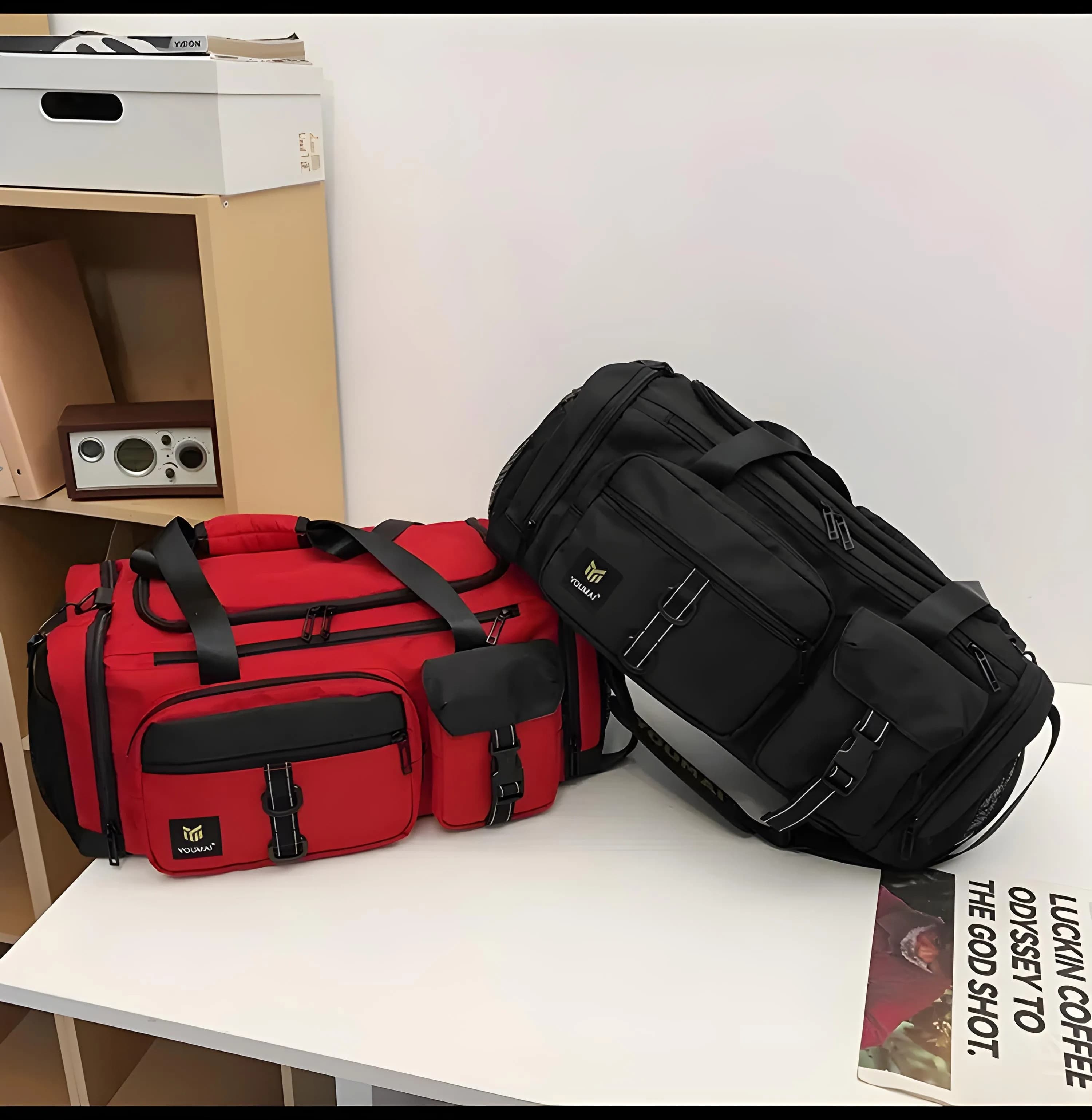 多機能トラベルボストンバッグ 35L