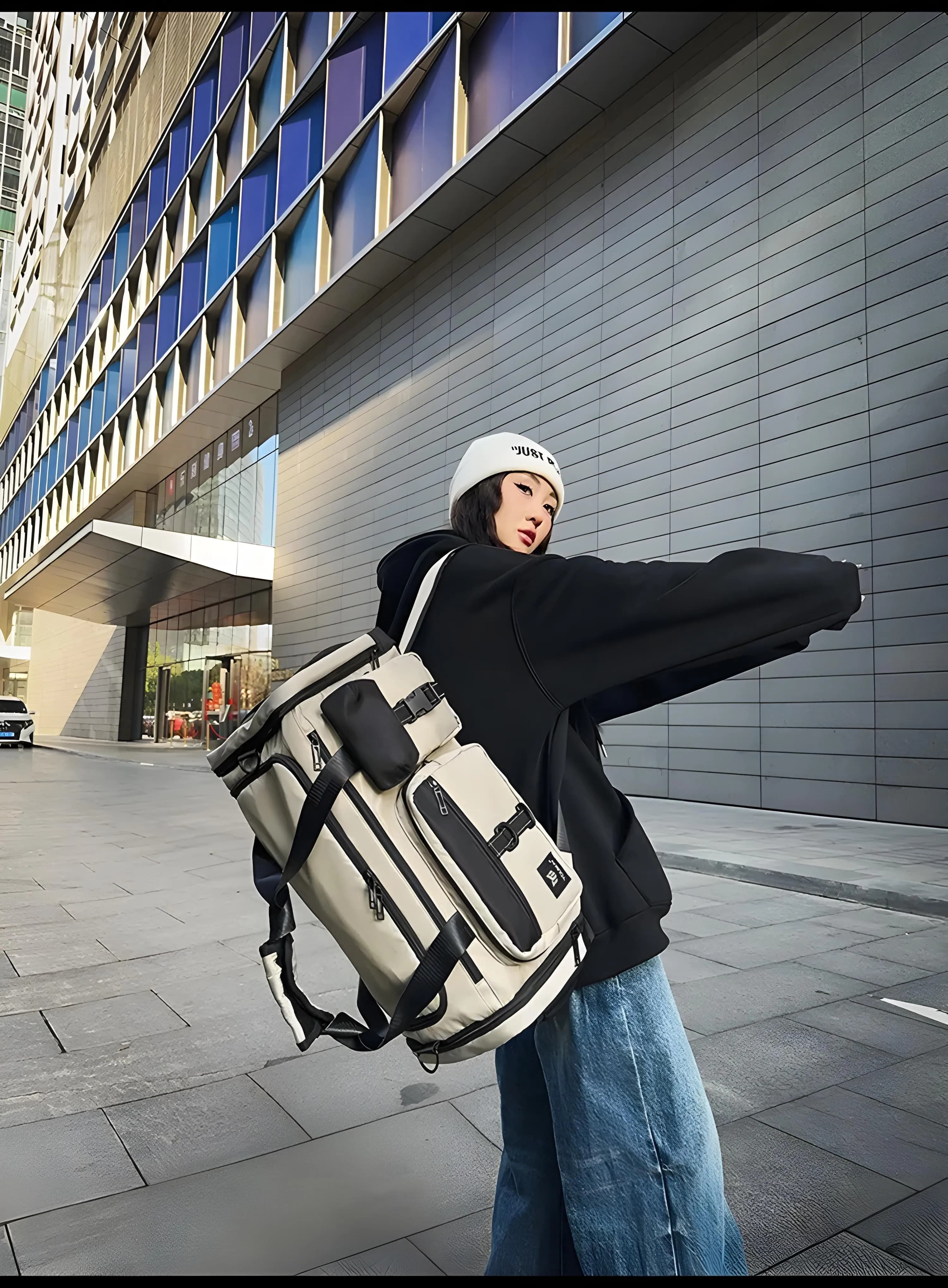 多機能トラベルボストンバッグ 35L