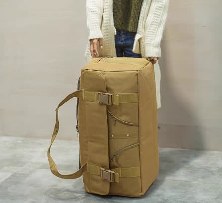 大容量マルチポケット旅行ボストンバッグ リュックにもなる2WAY 60L