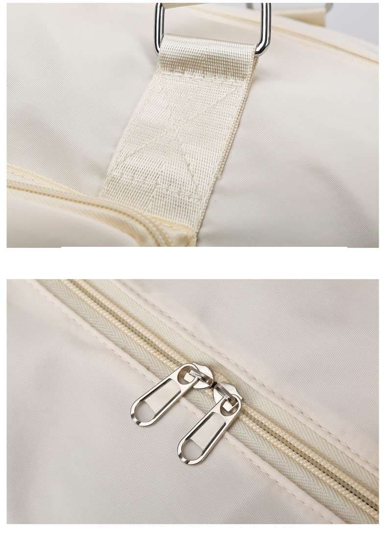 多機能シューズ収納付き旅行ボストンバッグ 30L