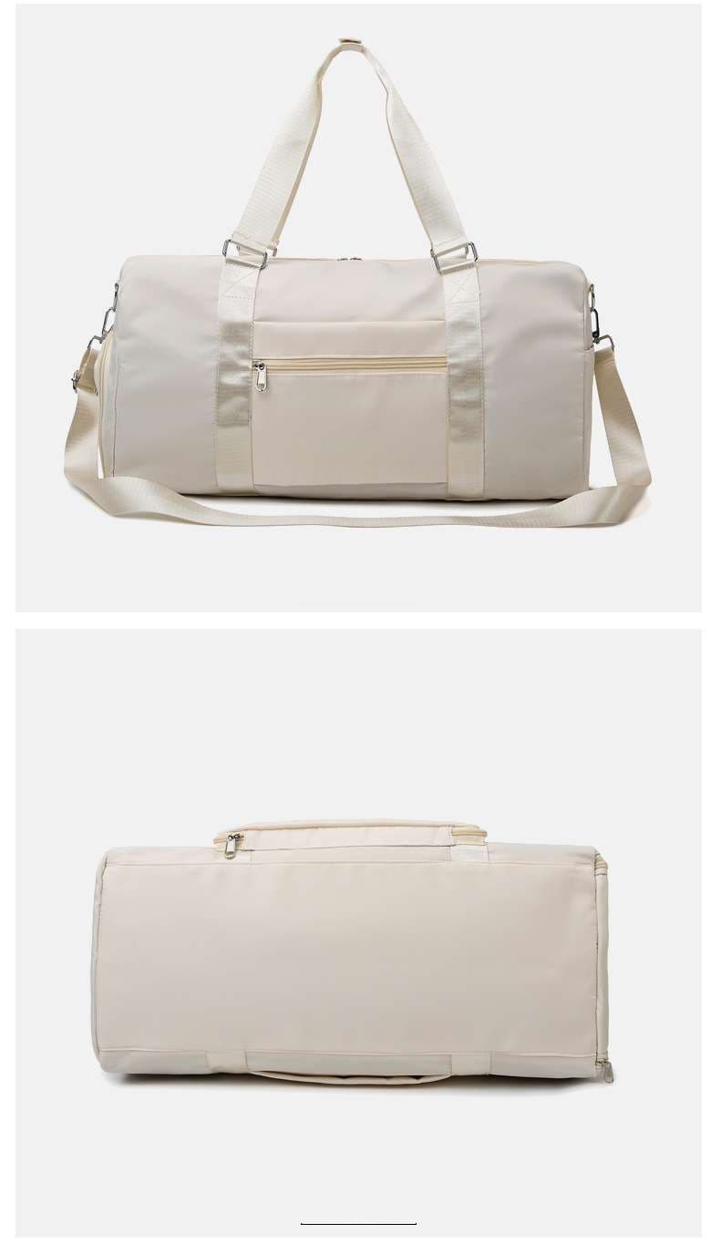 多機能シューズ収納付き旅行ボストンバッグ 30L