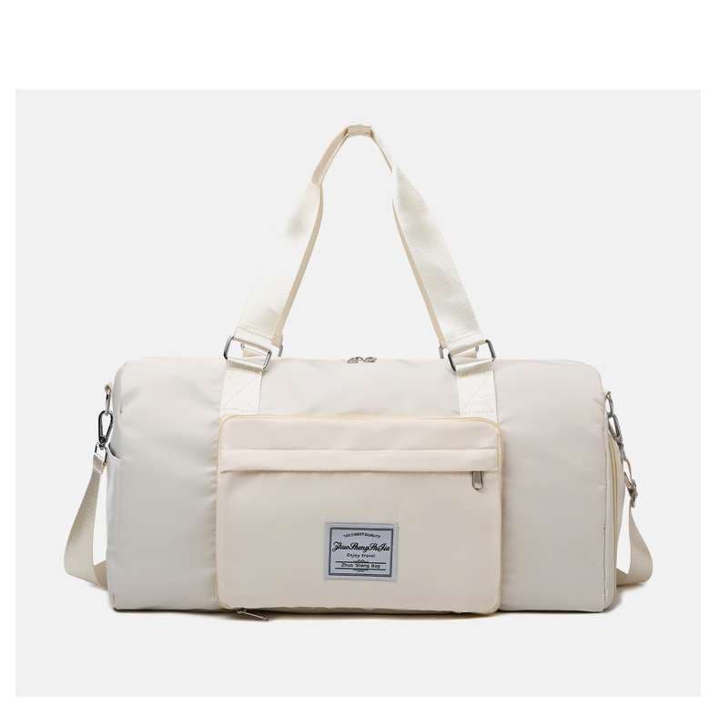 多機能シューズ収納付き旅行ボストンバッグ 30L