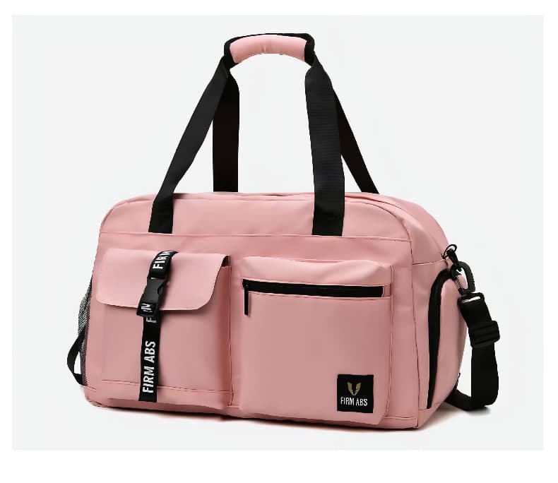 多機能ポケット付き旅行用ボストンバッグ 30L